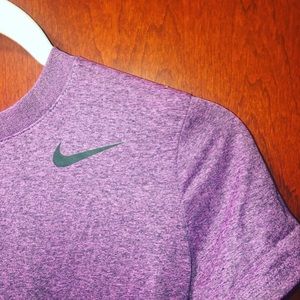 Purple Nike Dry Fit Tee